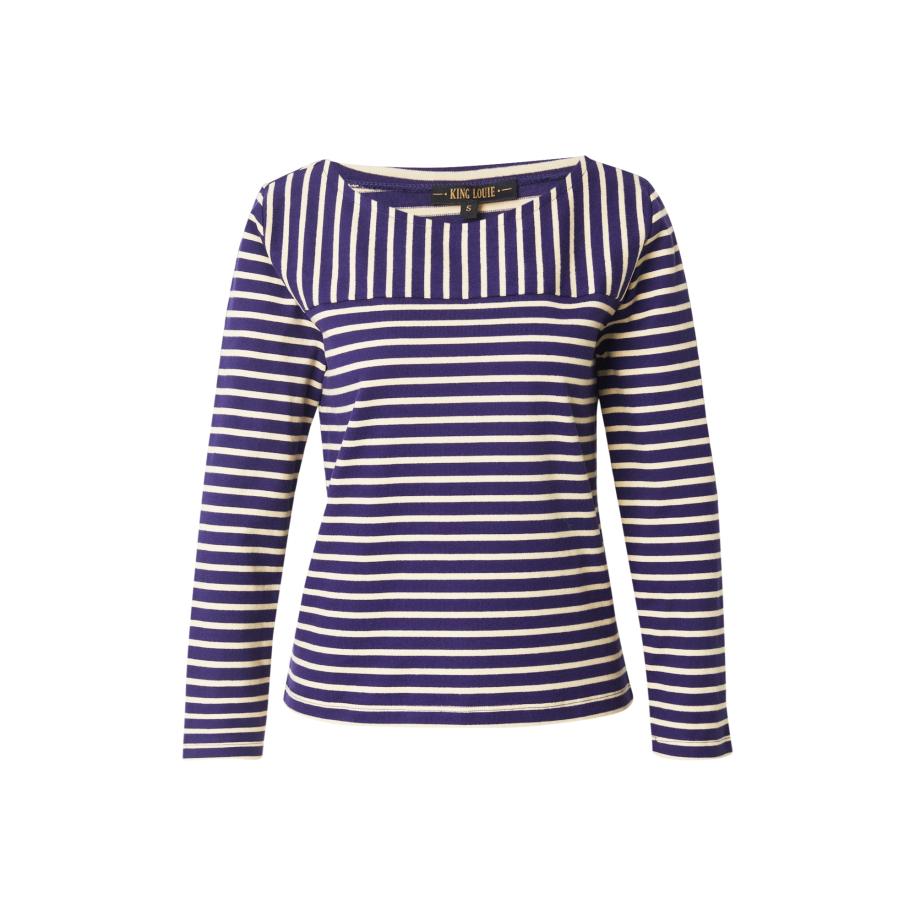 King Louie King Louie Shirt blauw / wit -