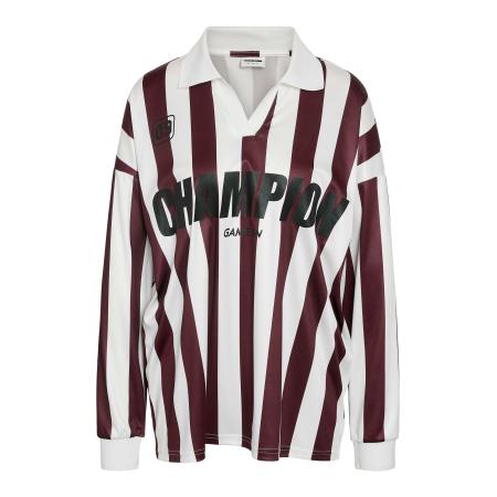 Noisy may Noisy may Shirt NMBUFFY marine / wijnrood / wit