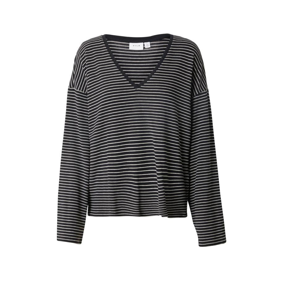 Vila VILA Shirt VIALVERA zwart / wit -