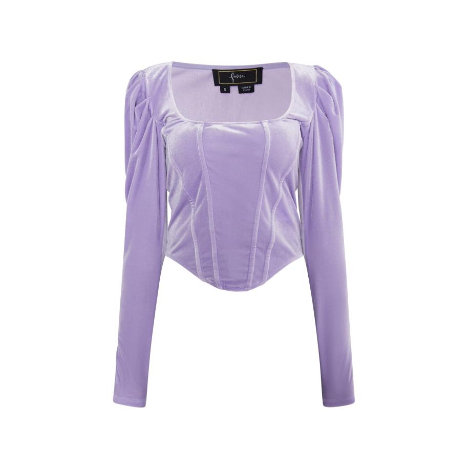 Faina faina Shirt lavendel -