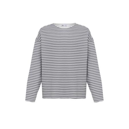 VAMOS CLO VAMOS CLO Shirt grijs / wit