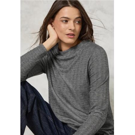 CECIL Jaquard overhemd