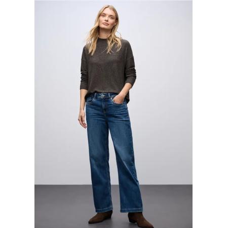 Street One Zacht col shirt -