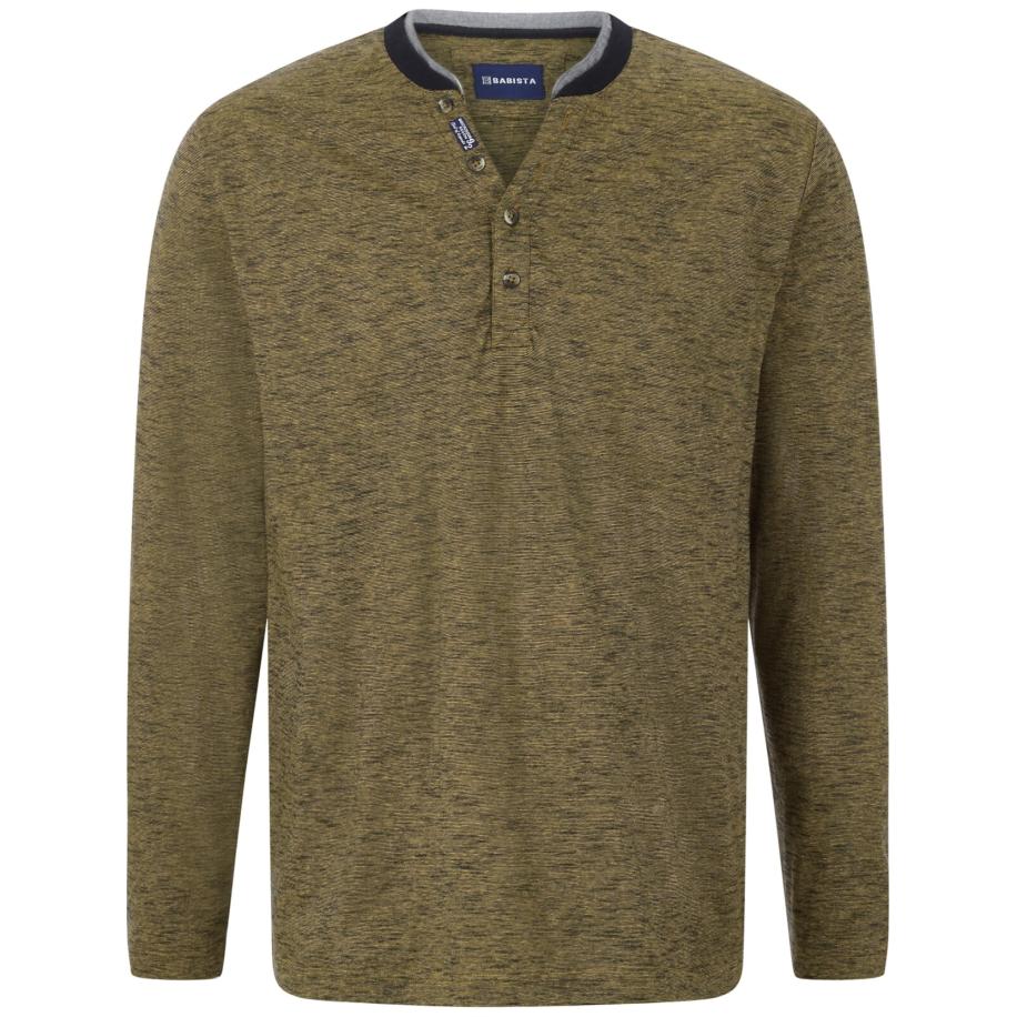 BABISTA BABISTA Shirt Olindoni donkergeel -