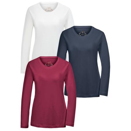 Goldner Goldner Shirt marine / pink / wit