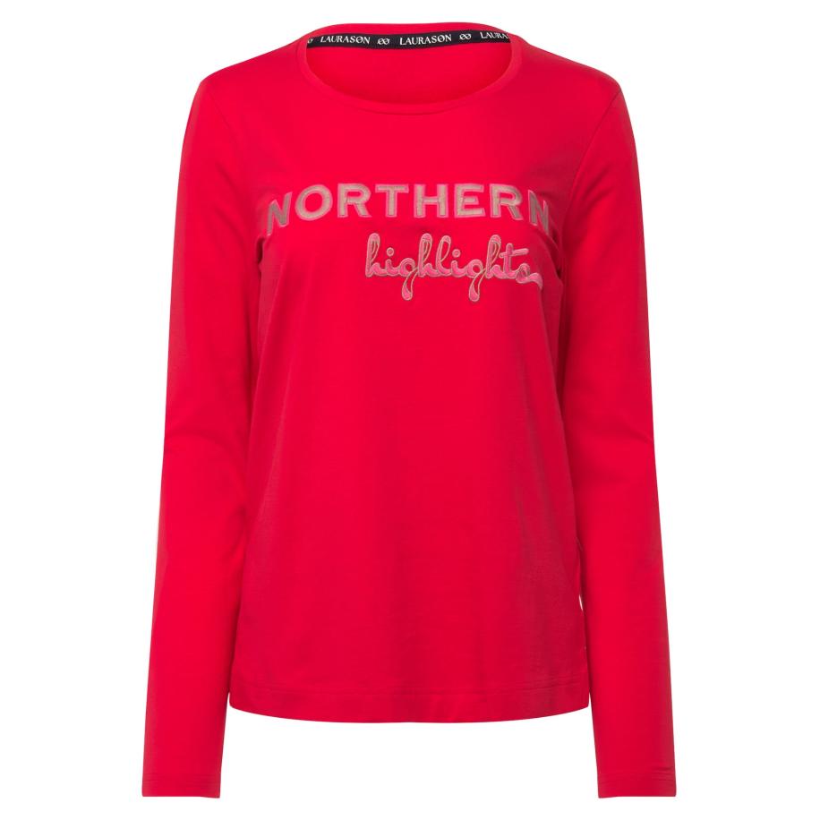 LAURASØN LAURASØN Shirt rood -