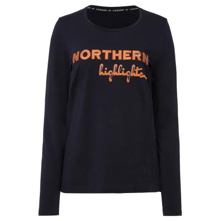 LAURASØN LAURASØN Shirt marine / oranje