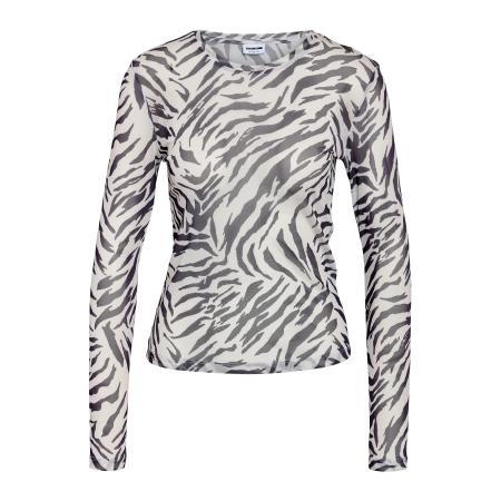 Noisy may Noisy may Shirt NMJudith lichtgrijs / zwart