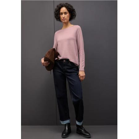 Street One Zacht gemêleerd shirt