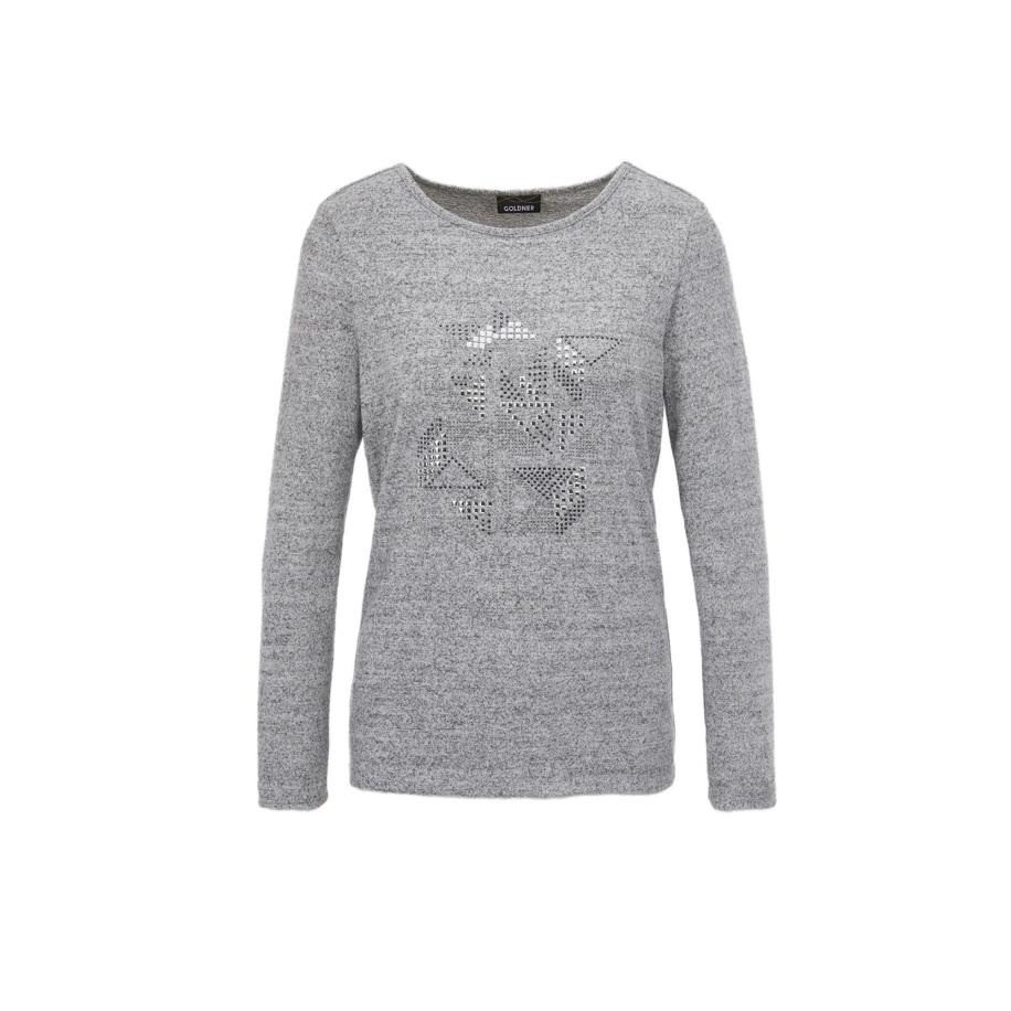 Goldner Goldner Shirt zilvergrijs -