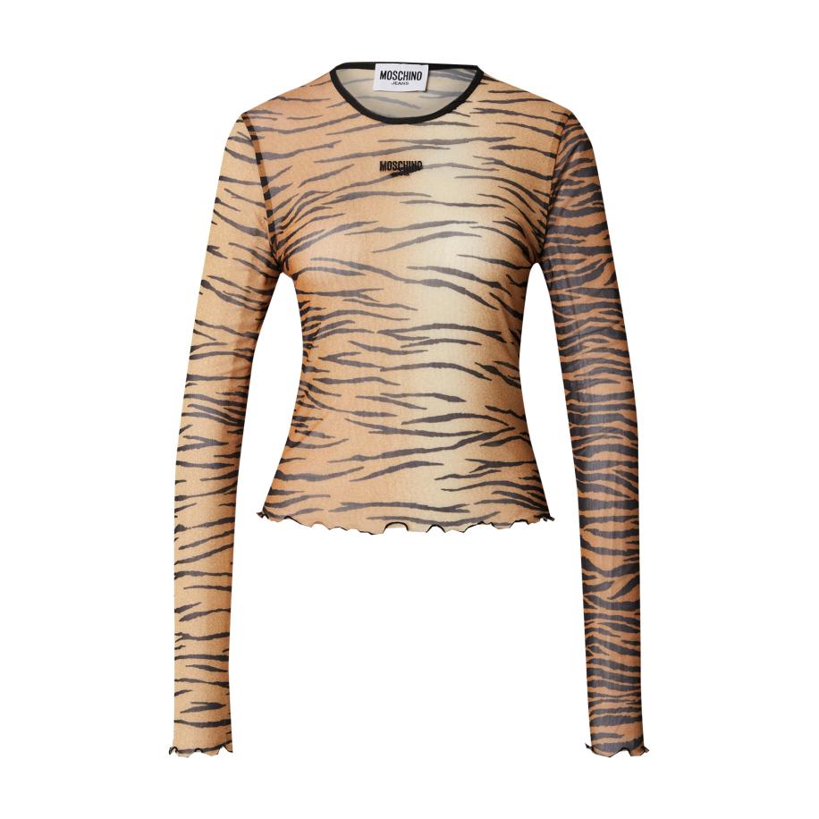 Moschino Moschino Jeans Shirt pueblo / lichtbruin / zwart -