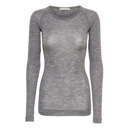 Seamless Basic Seamless Basic Top Jade lichtgrijs