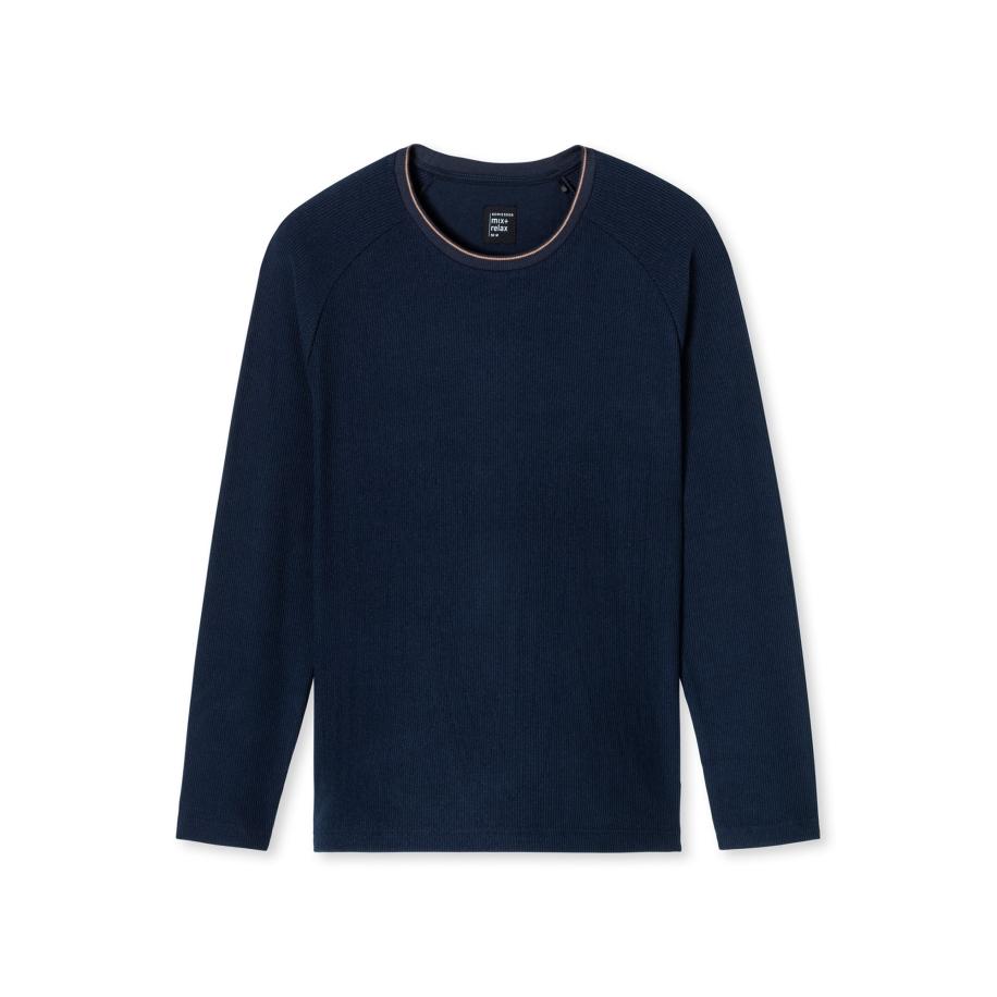 Schiesser SCHIESSER Shirt Mix & Relax donkerblauw -