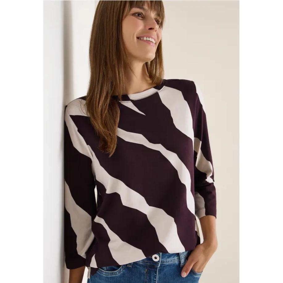 CECIL Shirt met patroon Rood