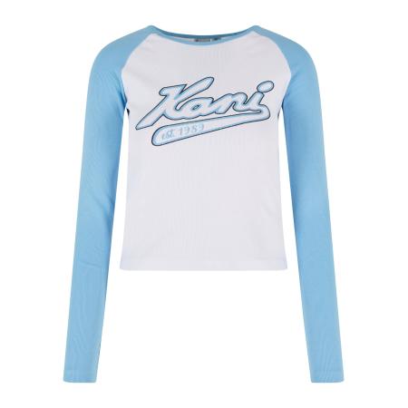 Karl Kani Shirt lichtblauw / zwart / wit