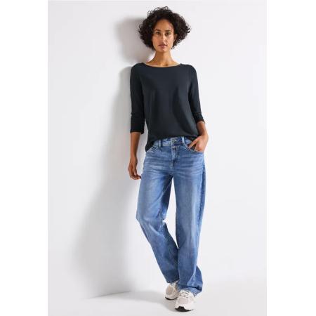 Street One Shirt met boothals