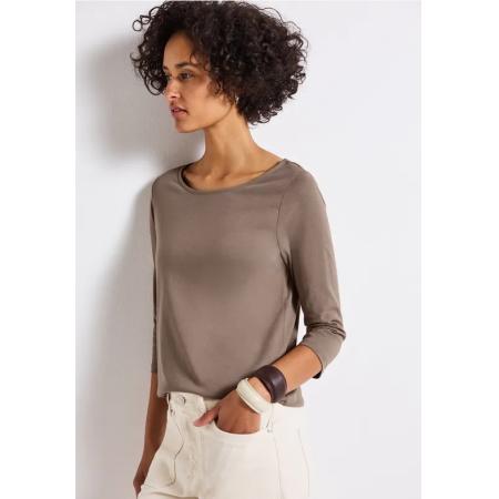 Street One Shirt met boothals