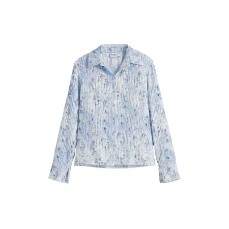 Desigual Desigual Shirt blauw / zwart / wit