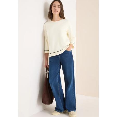 CECIL Shirt met contrastdetail -