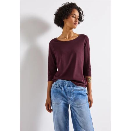 Street One Shirt met boothals