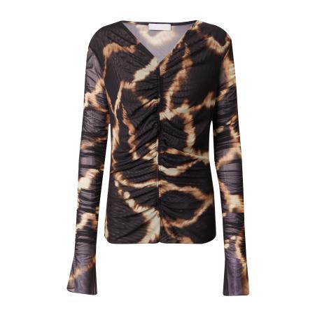 2NDDAY 2NDDAY Shirt Zaine bruin / lichtbruin / zwart