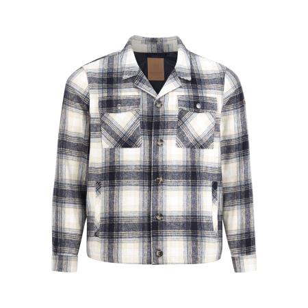 Charles Colby Overshirt blauw, Ruit