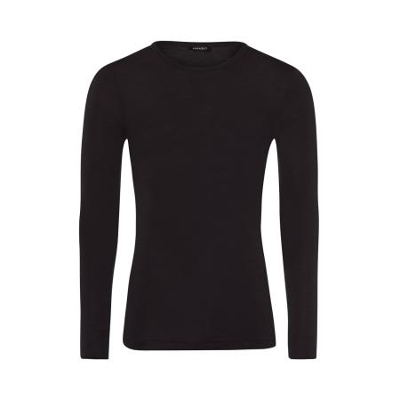 Hanro Hanro Shirt Woolen Silk zwart