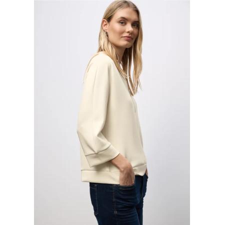 Street One Silk-Look Shirt met ritssluiting
