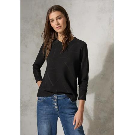 CECIL Jaquard overhemd