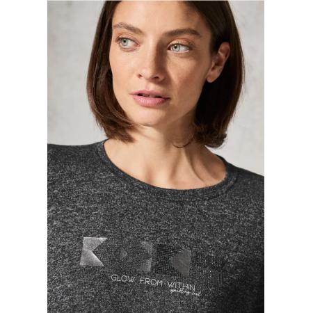 CECIL Shirt met gemêleerde look