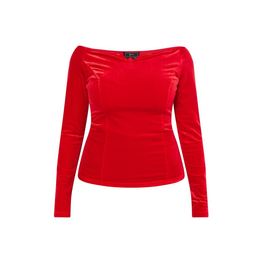 Faina faina Shirt rood -