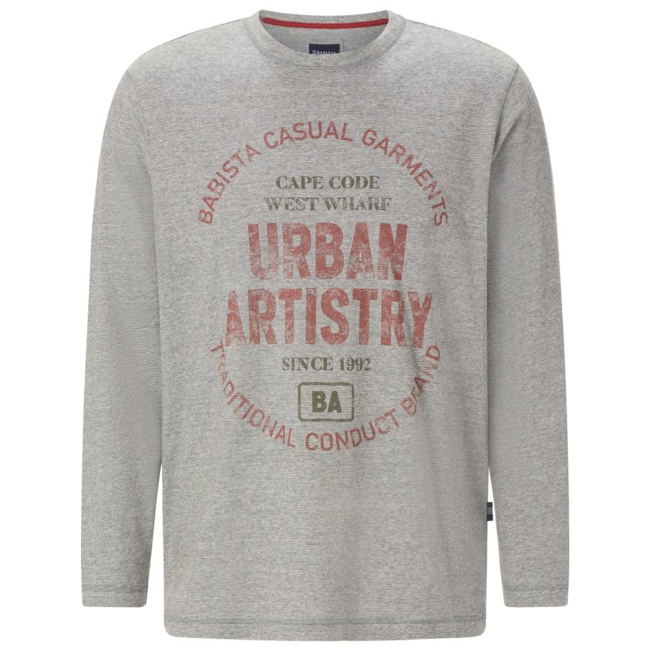 BABISTA BABISTA Shirt navy / grijs / olijfgroen / bloedrood -