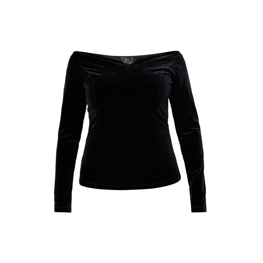 Faina faina Shirt zwart -