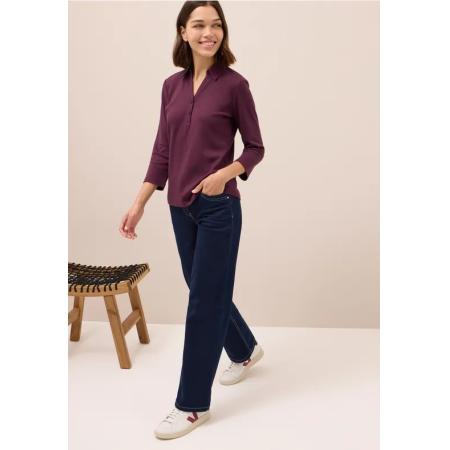 CECIL Poloshirt met 3/4 mouwen