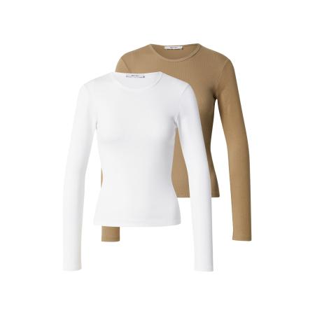 ABOUT YOU ABOUT YOU Shirt Insa kaki / wit