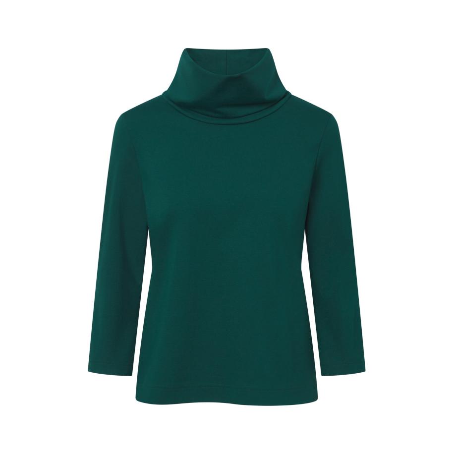 Jascha Stockholm Jascha Stockholm Shirt Anais donkergroen -