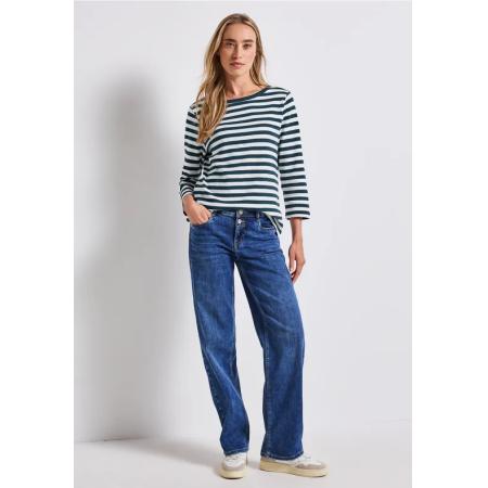 Street One Gestreept boothals shirt