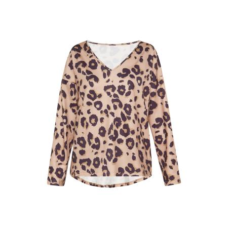 SANIKA SANIKA Shirt beige / lichtbruin / donkerbruin