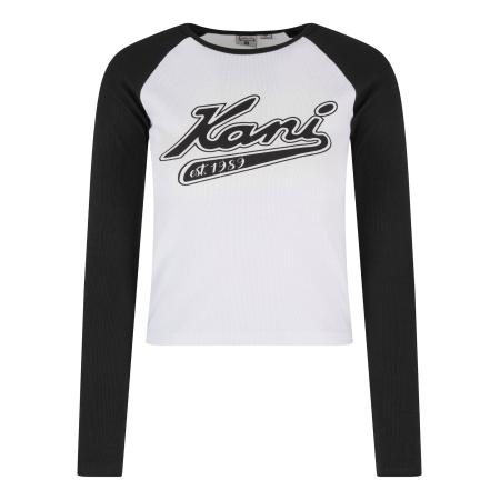 Karl Kani Shirt zwart / wit
