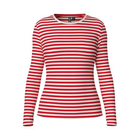 Pieces PIECES Shirt PCRuka rood / wit