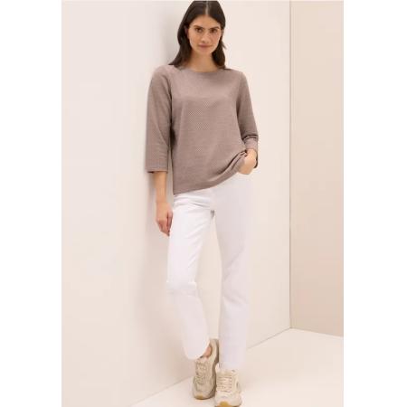 CECIL Shirt met structuur in twee kleuren