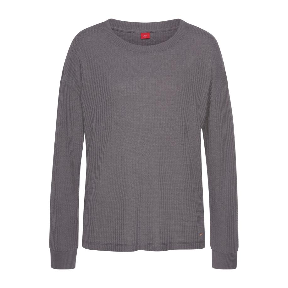 s.Oliver Shirt grijs Grijs