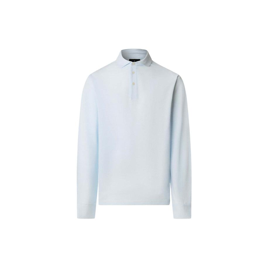 Hackett London Shirt hemelsblauw Blauw