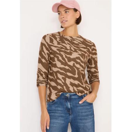 CECIL Gemêleerd shirt met patroon -