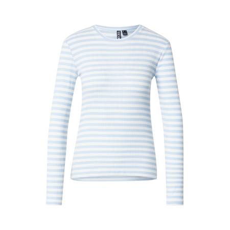 Pieces PIECES Shirt Ruka lichtblauw / wit