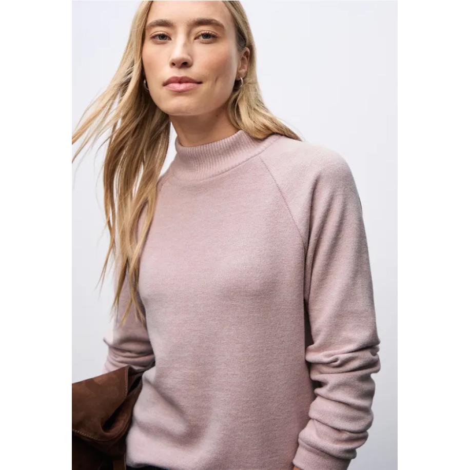 Street One Gezellig gemêleerd shirt Roze