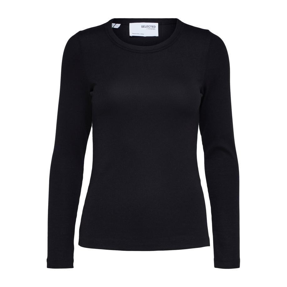 Selected SELECTED Shirt Dianna zwart -