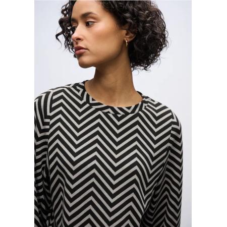 Street One Gedessineerd jacquard shirt