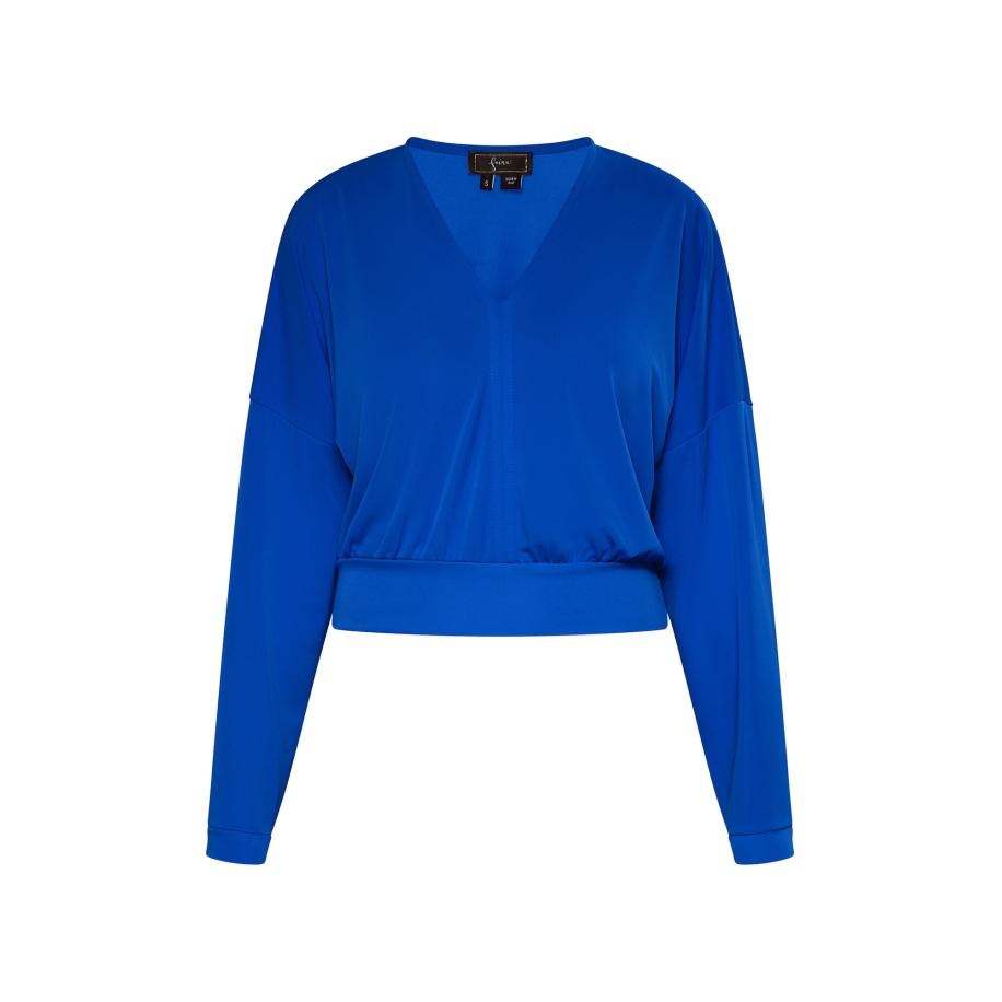 Faina faina Shirt royal blue/koningsblauw -