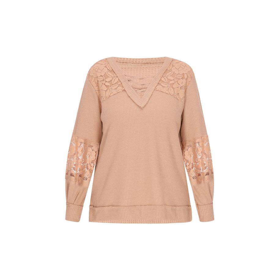 Gaya Gaya Sweatshirt Fashion Look nude -